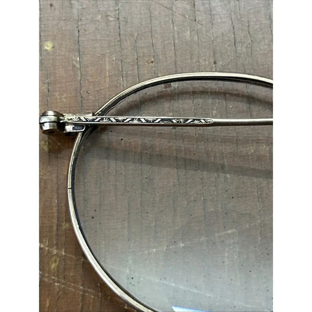 AO Eyeglasses Full Frames 1/10 12K Gold Filled GF Ful-Vue w Case Extra Lens